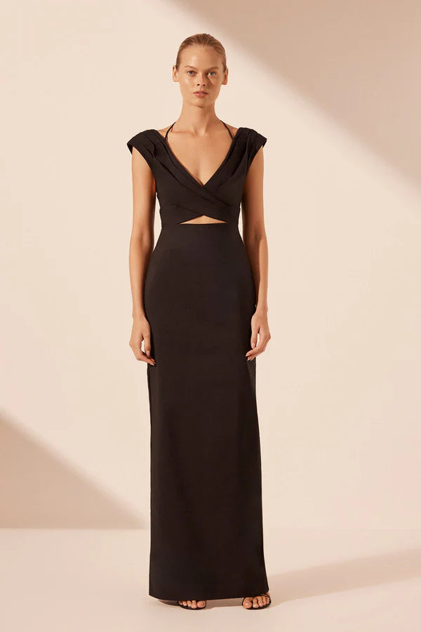 white christmas dresses Shona Joy Lani Cross Front Ruched Maxi Dress white christmas dresses Shona Joy Lani Cross Front Ruched Maxi Dress
