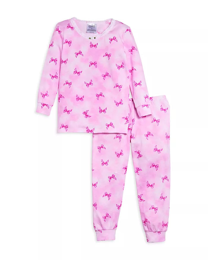Girls Esme Girls Long Sleeve Pajama Set