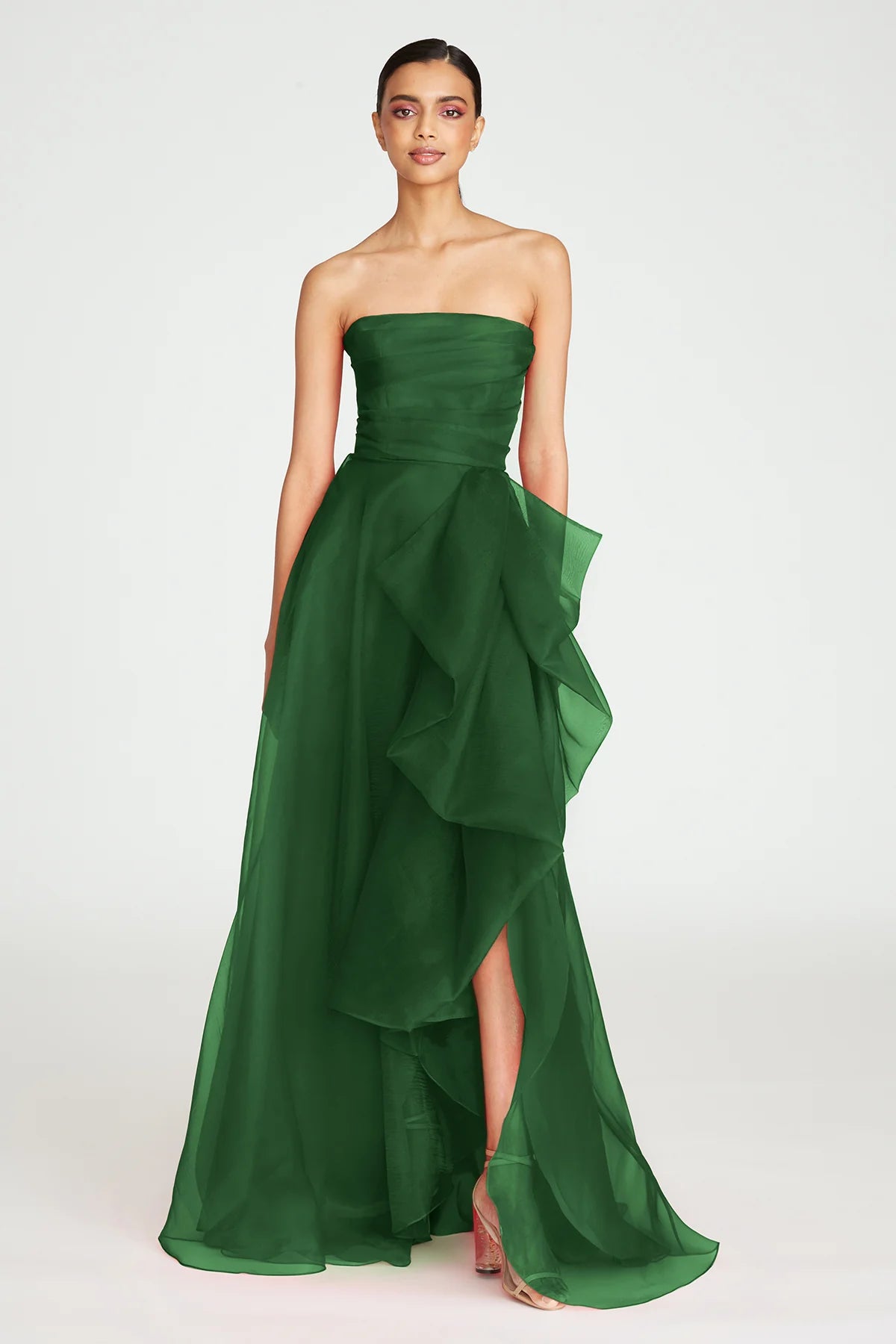 Theia Teresa Gown - Thorn Green 14 Theia Teresa Gown - Thorn Green 14
