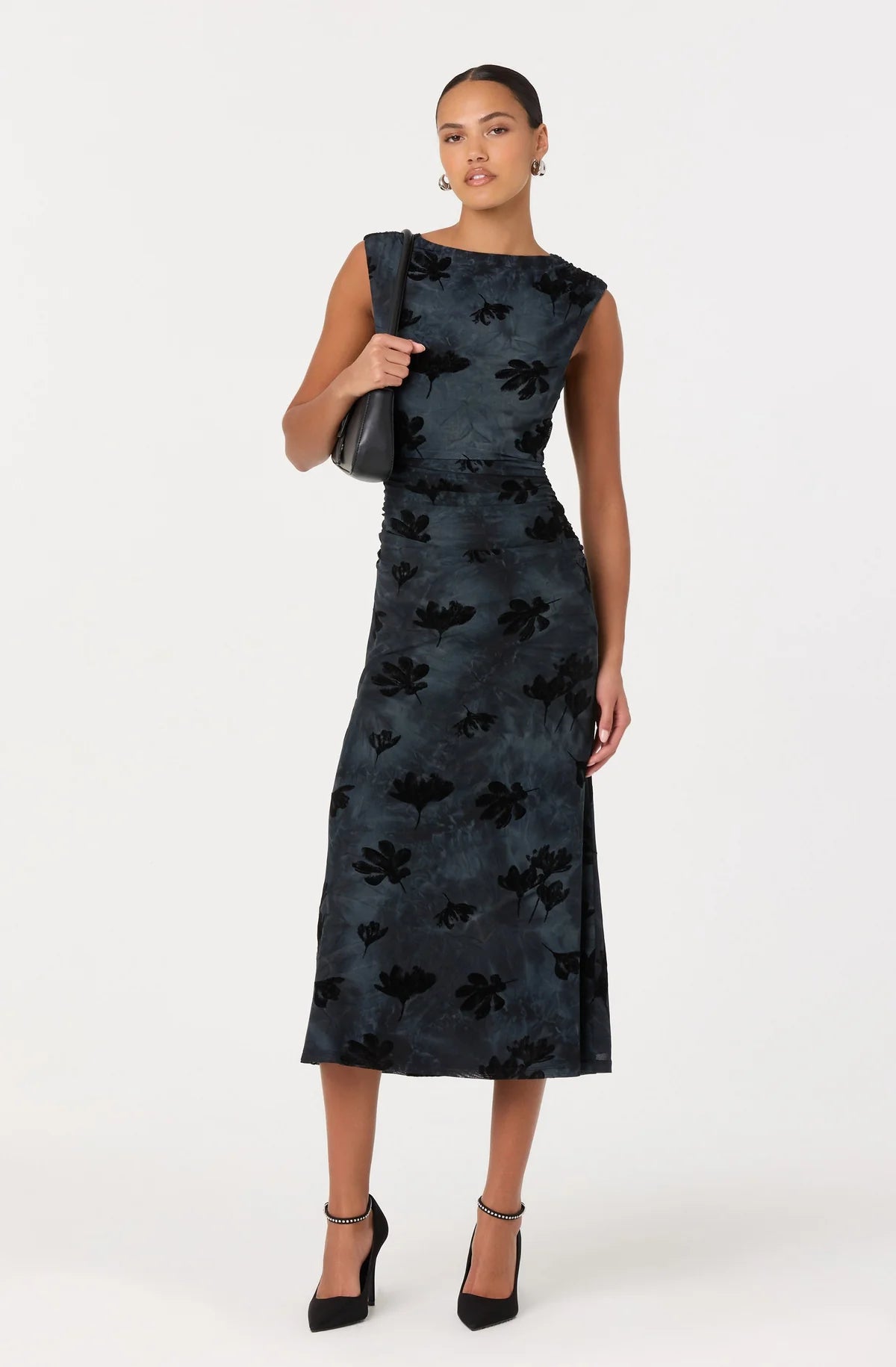 dot midi dress RIXO Meg Leopard Midi Polka Dot