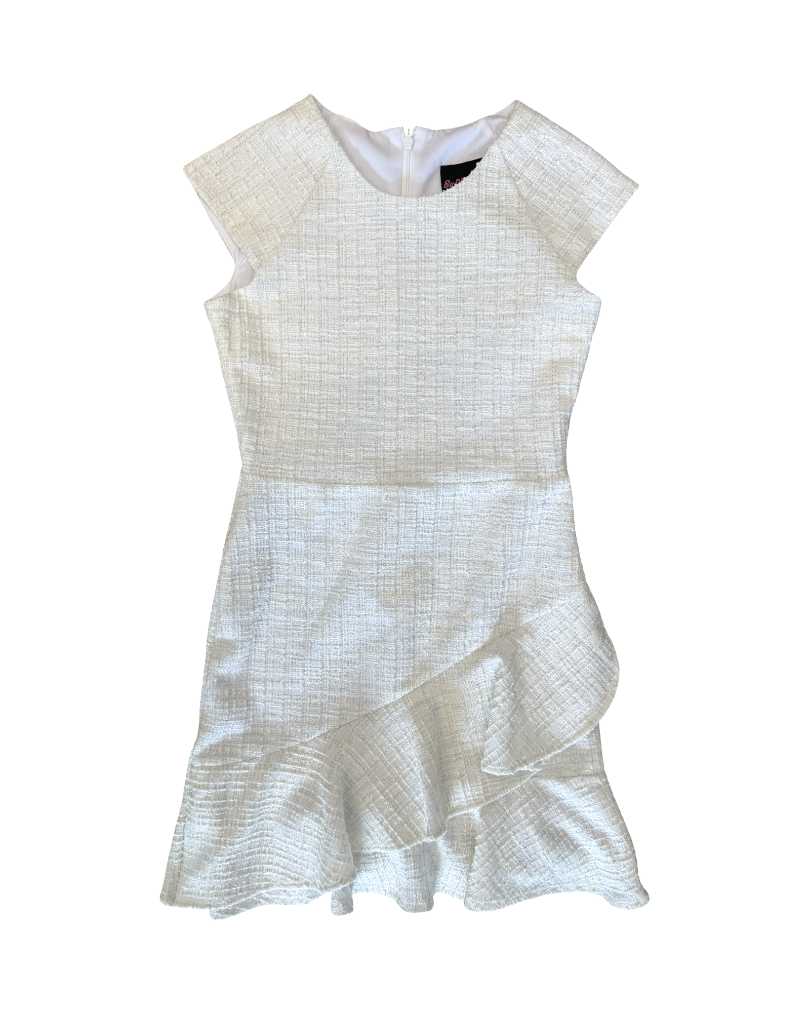 Girls & Juniors Cap Sleeve Ruffle Dress