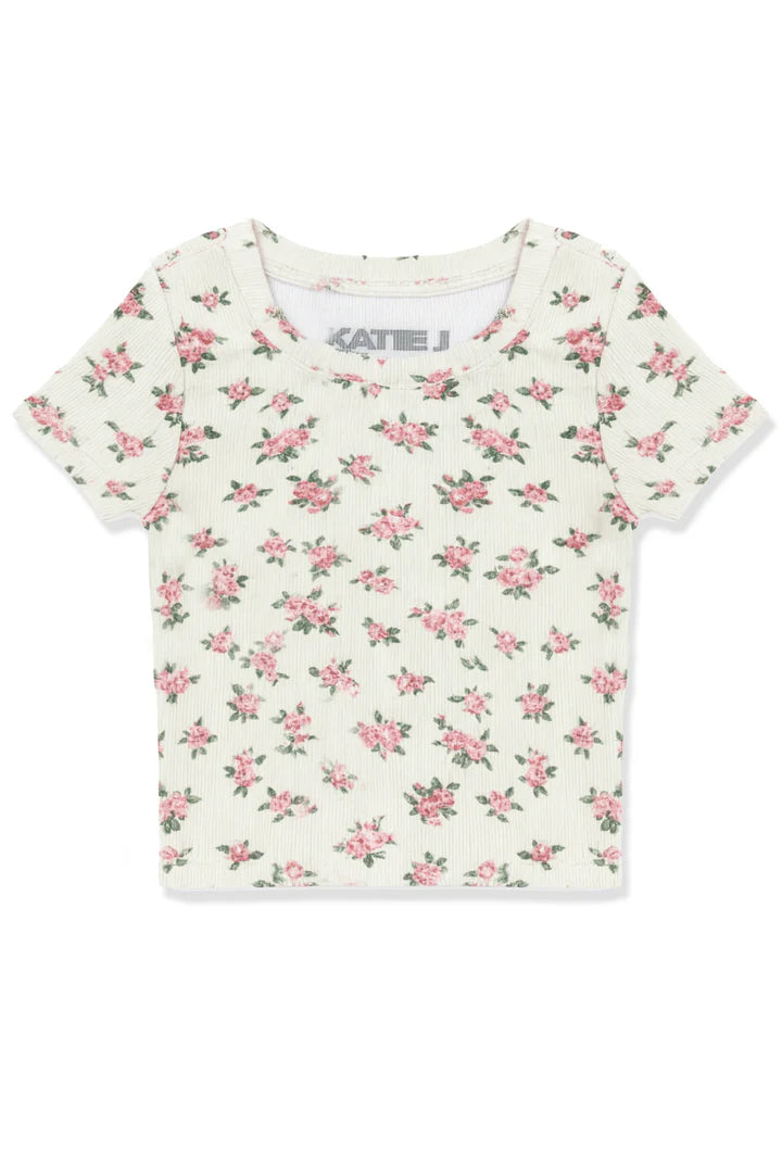 Girls Livi Floral Tee