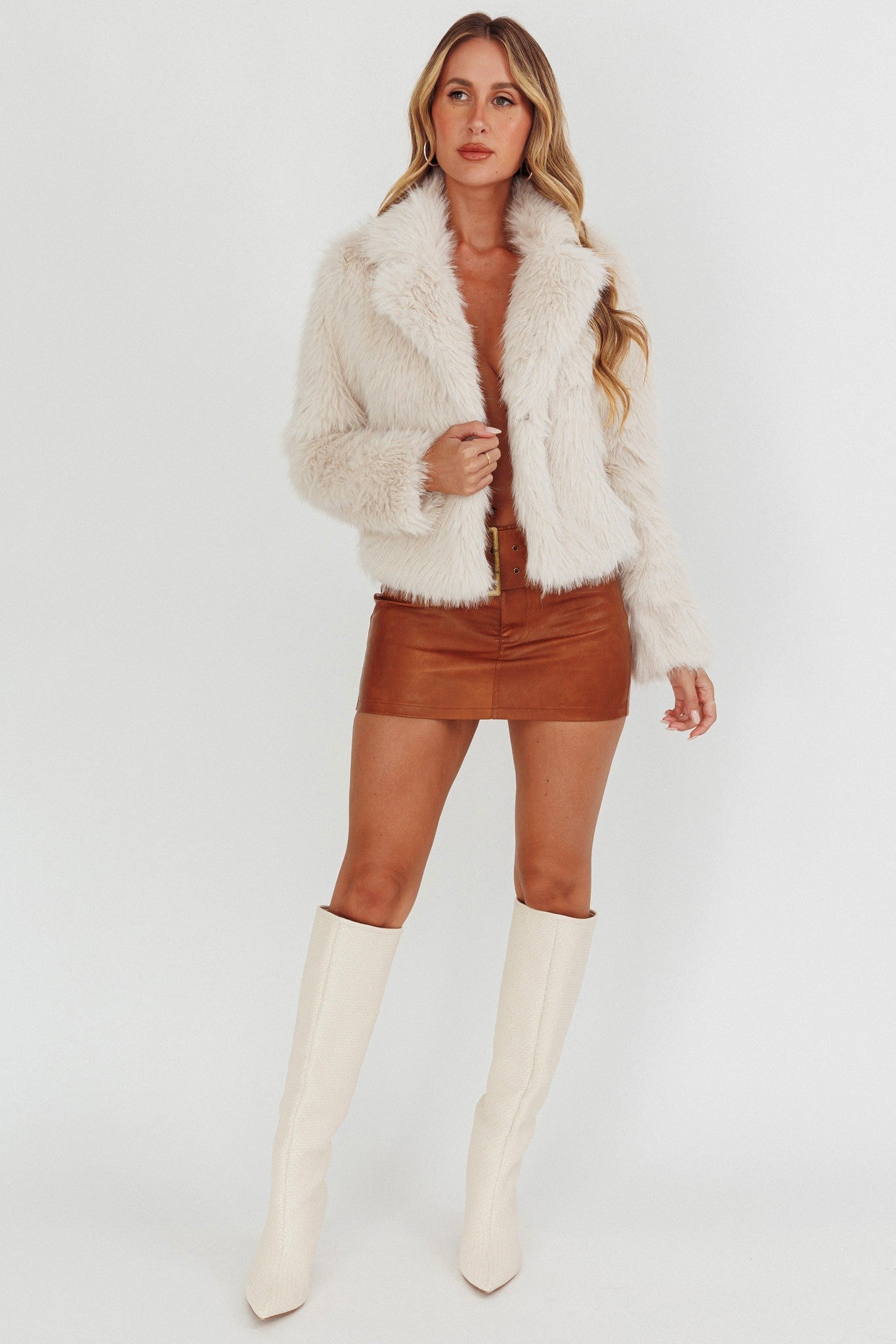 Faux Fur Jacket