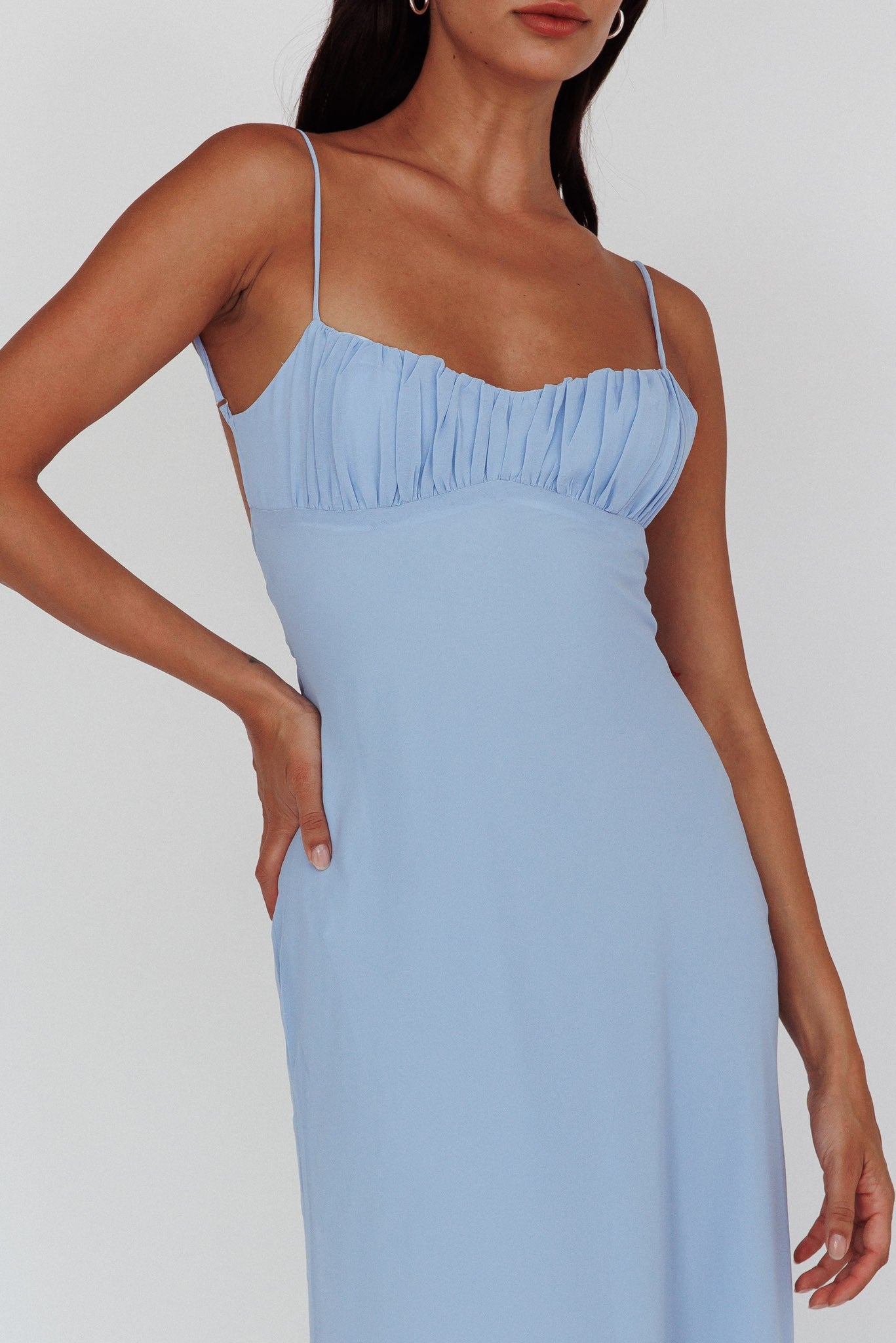 Twist Back Maxi Dress