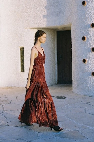 sabina musayev brown dress SABINA MUSAYEV