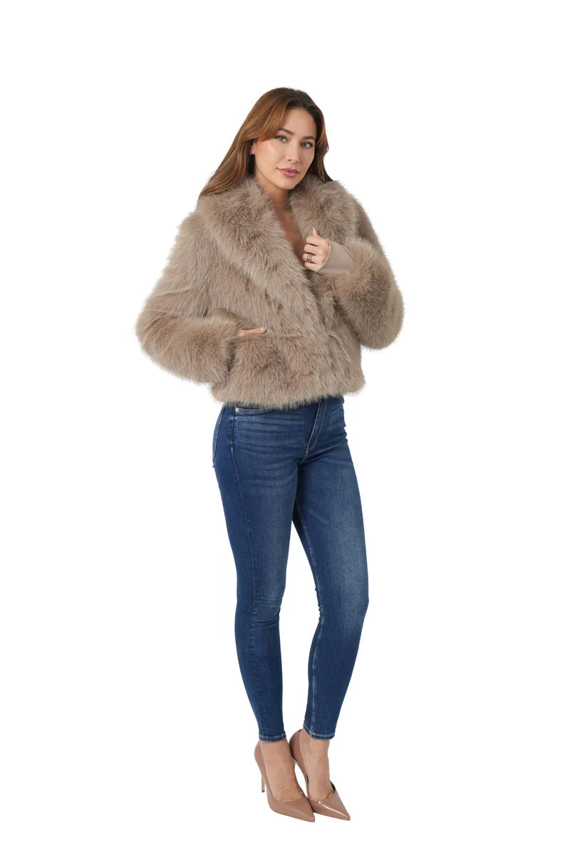 Leslie Faux Fur Jacket