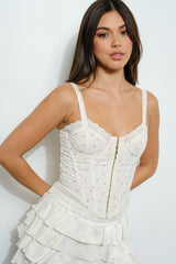 Eyelet Corset Top