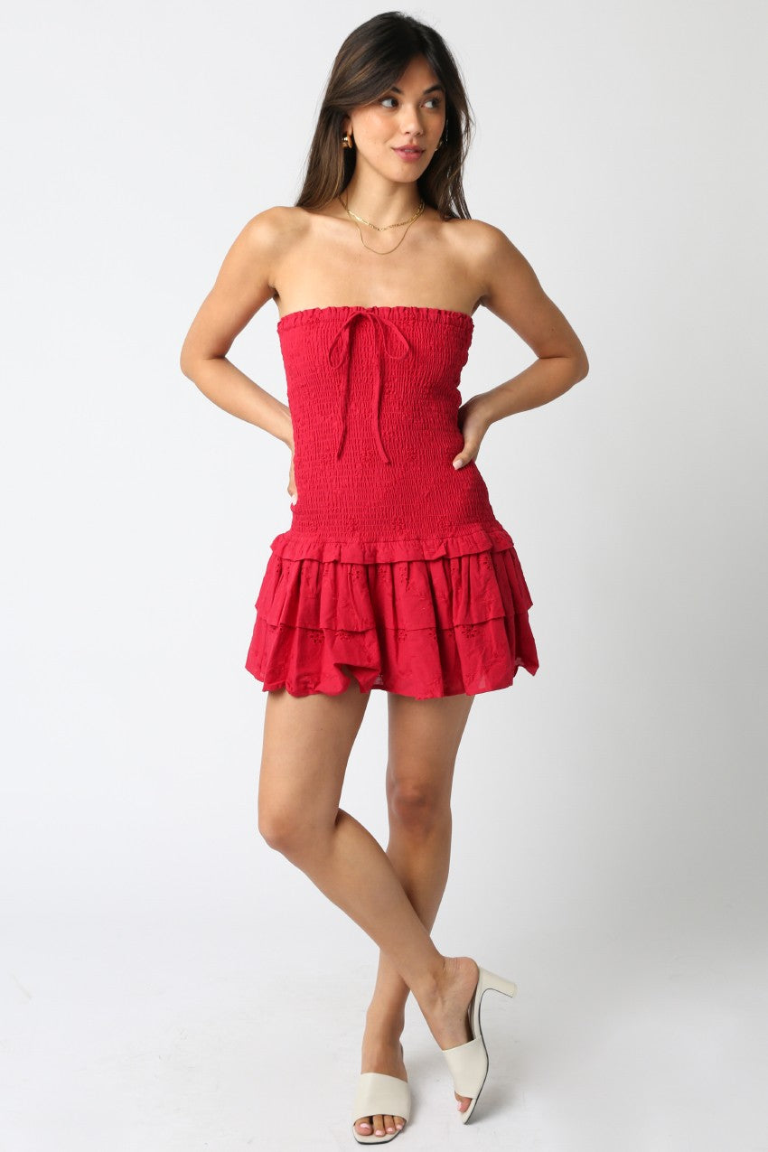 Smocked Ruffle Dress