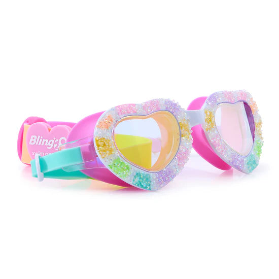 I Luv Candy Sweethearts Kids' Swim Goggles