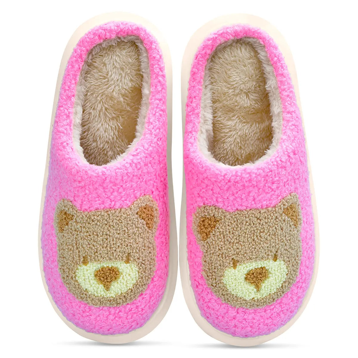 Girls Beary Cute Slippers