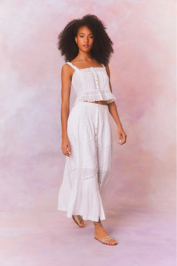 Ritson Cotton Midi Skirt