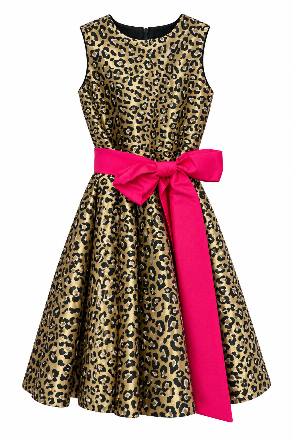 Girls Cheetah Twirl Dress