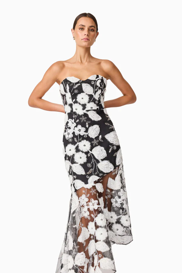 Carol Strapless Gown