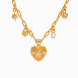 Starry Heart Necklace