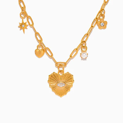 Starry Heart Necklace