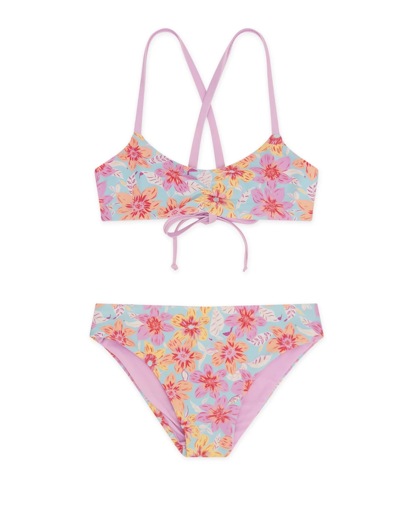 Girls Sunshine Days Bikini - Bright Side Floral