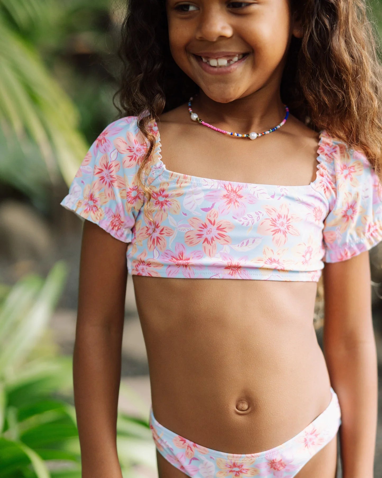 Girls Blossom Bikini - Bright Side Floral