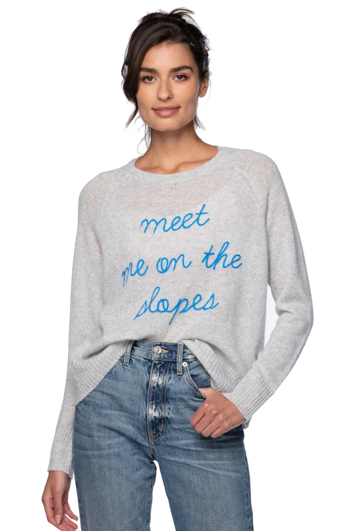 Meet me on the Slopes Cashmere Sweater