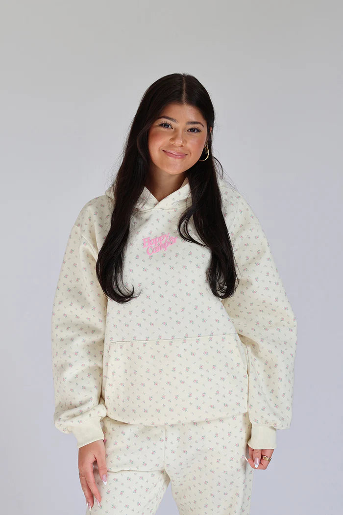 Vintage Flower Hoodie