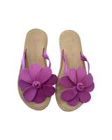 Girls Pink Flower Flip Flop Sandals