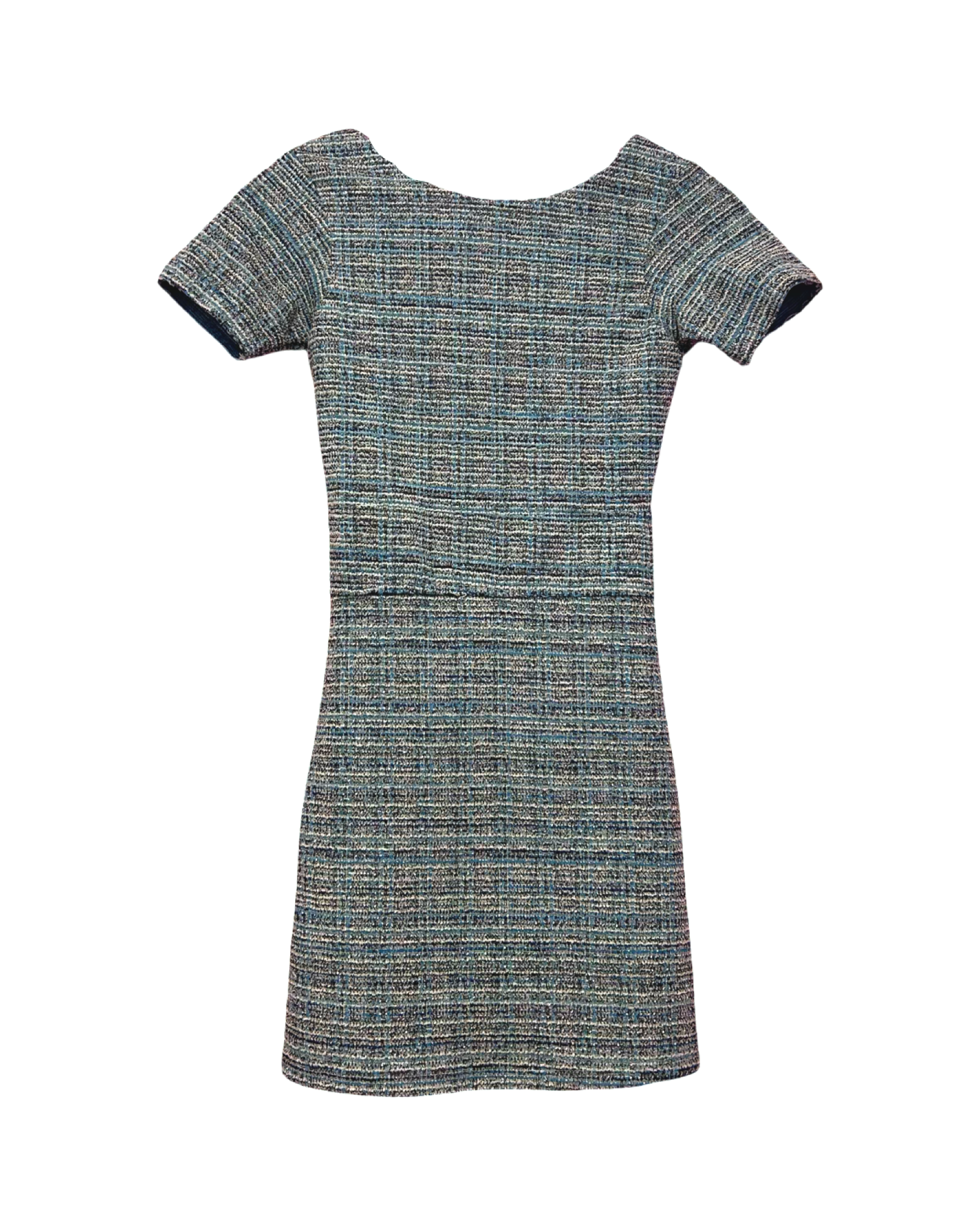 Girls Straight Tweed Dress
