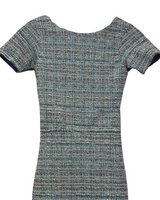 Girls Straight Tweed Dress