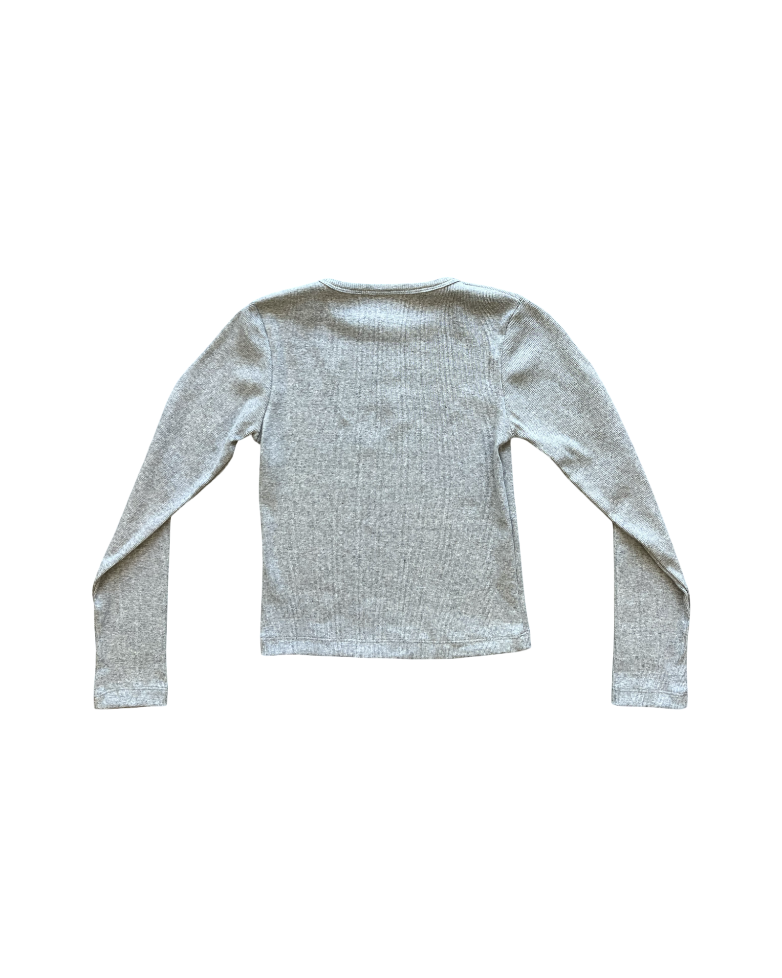 Medium Grey NY & LA Bears Ribbed Long Sleeve Tee