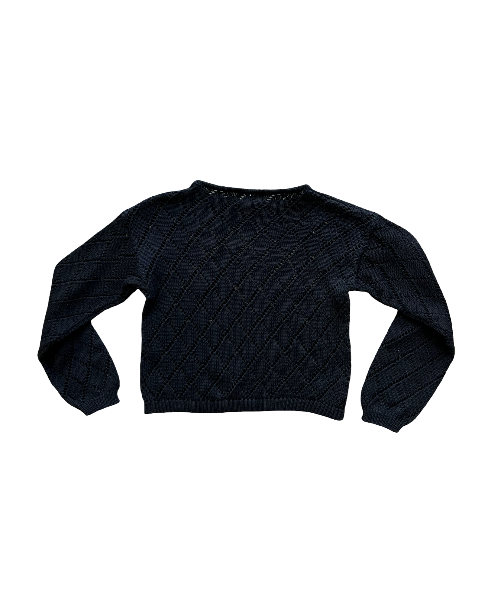Girls Crew Pointelle Sweater