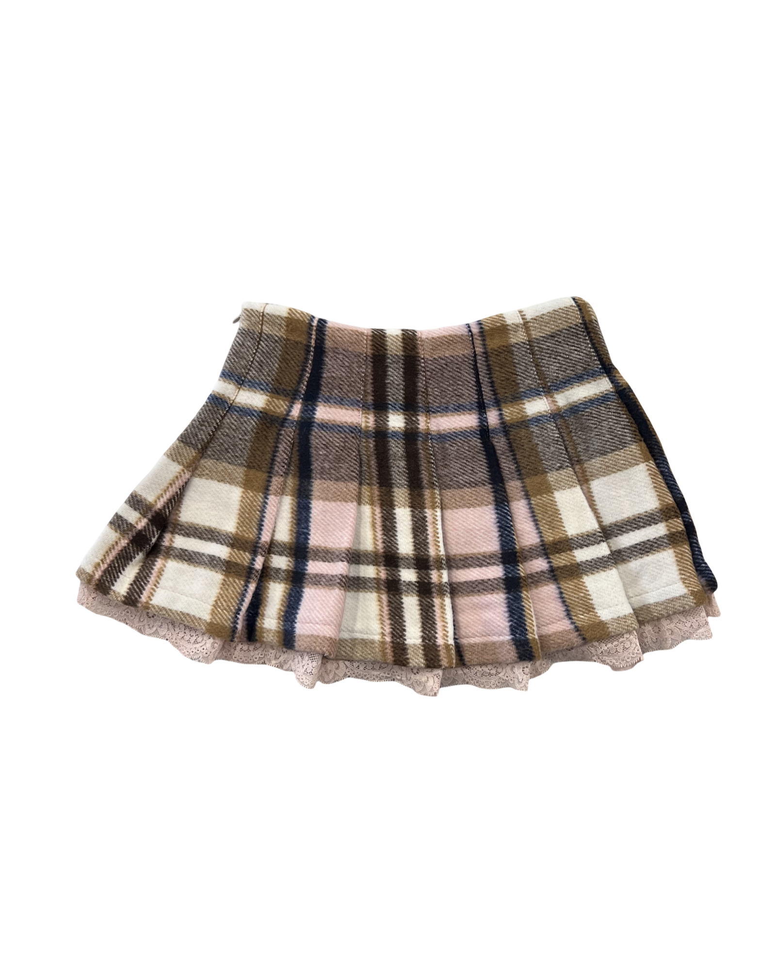 Girls Elicia Plaid Skirt