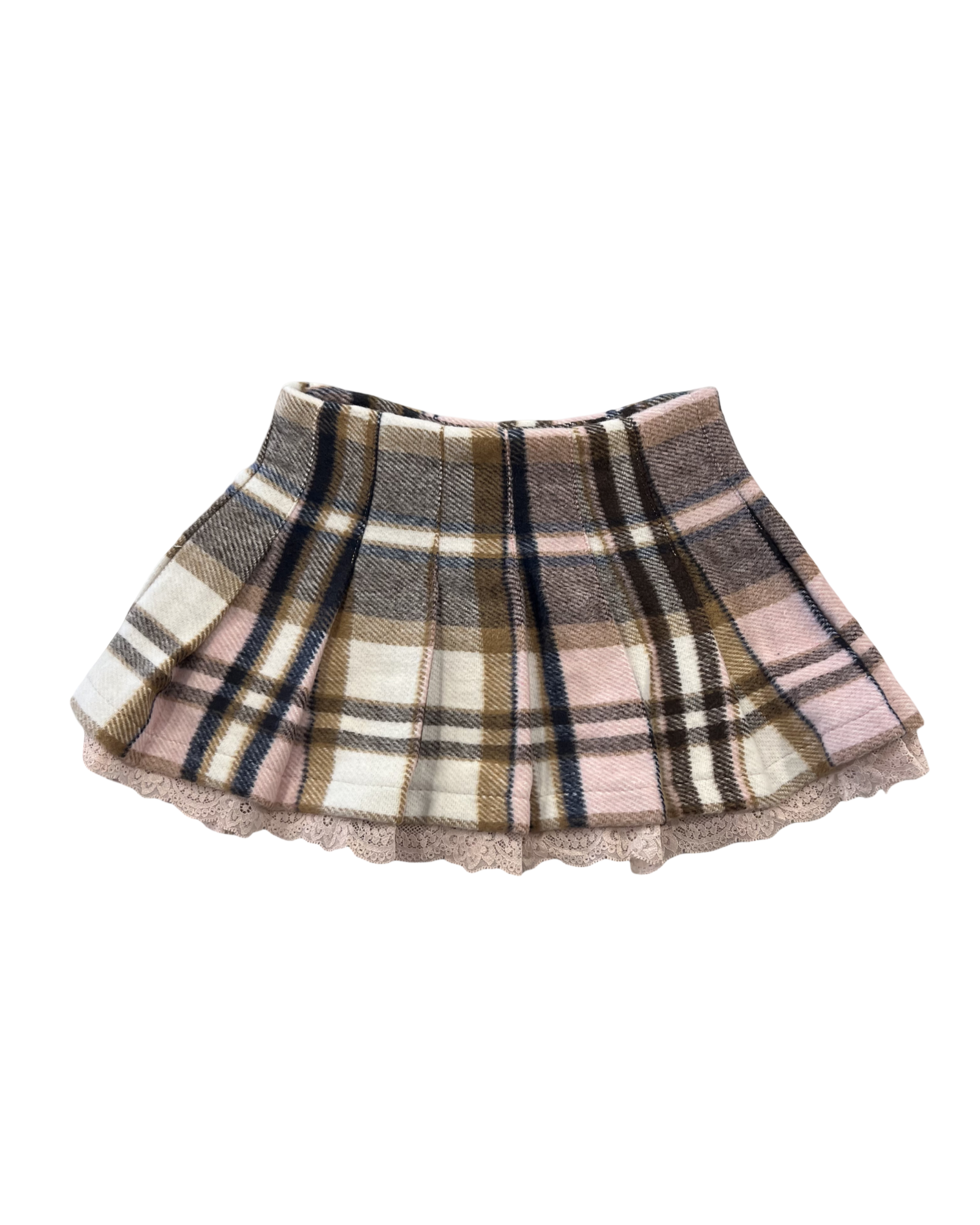 Girls Elicia Plaid Skirt