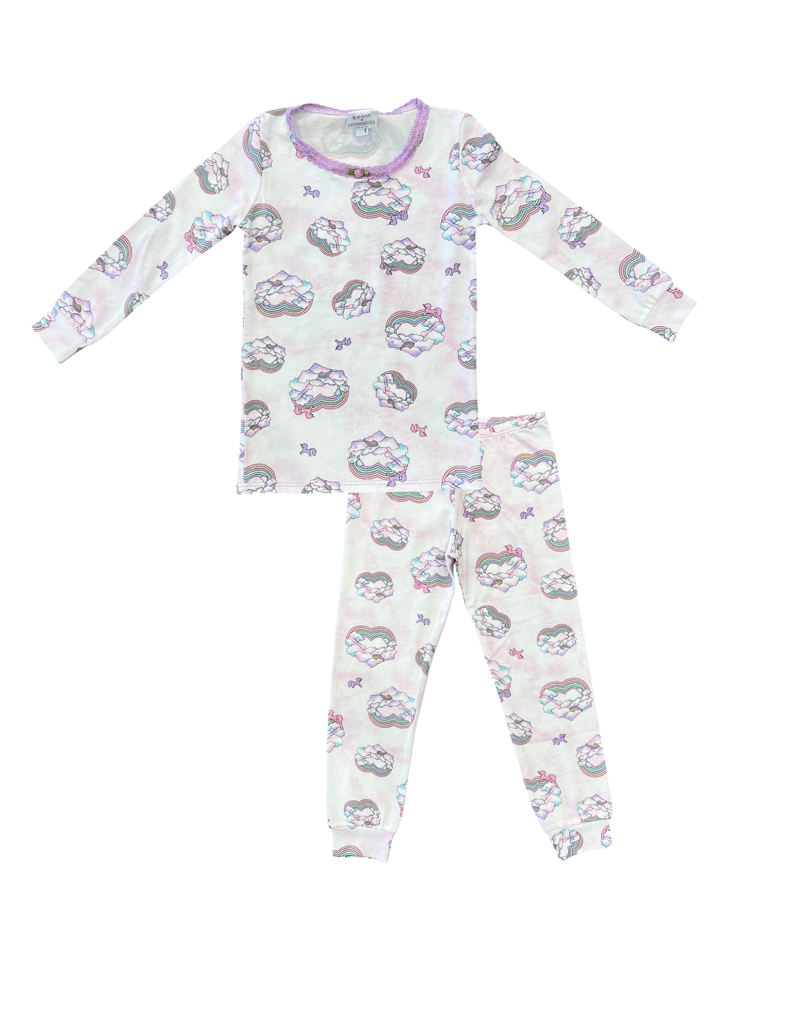 Girls Esme Girls Long Sleeve Pajama Set