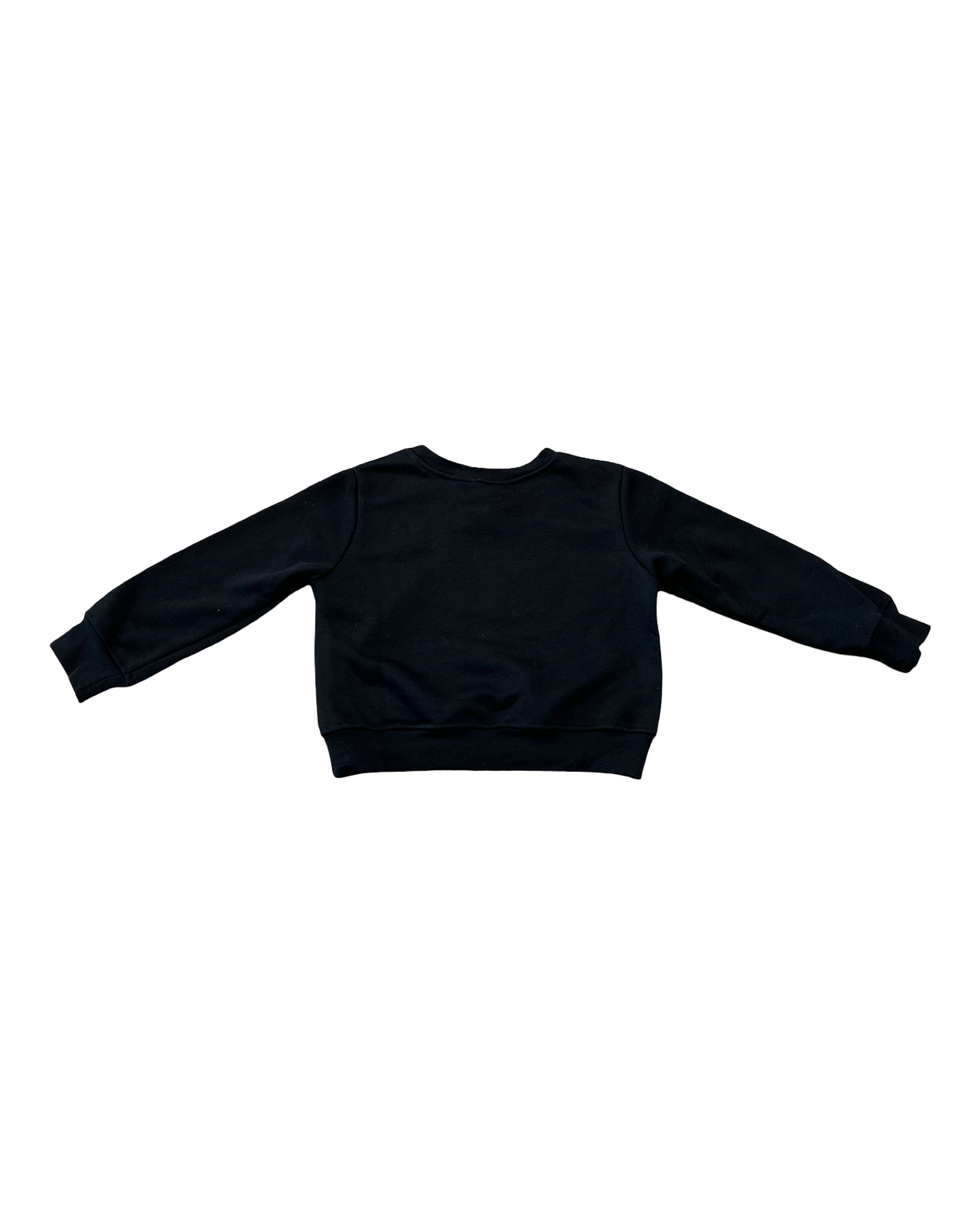 Girls Leopard Heart Pullover Sweatshirt