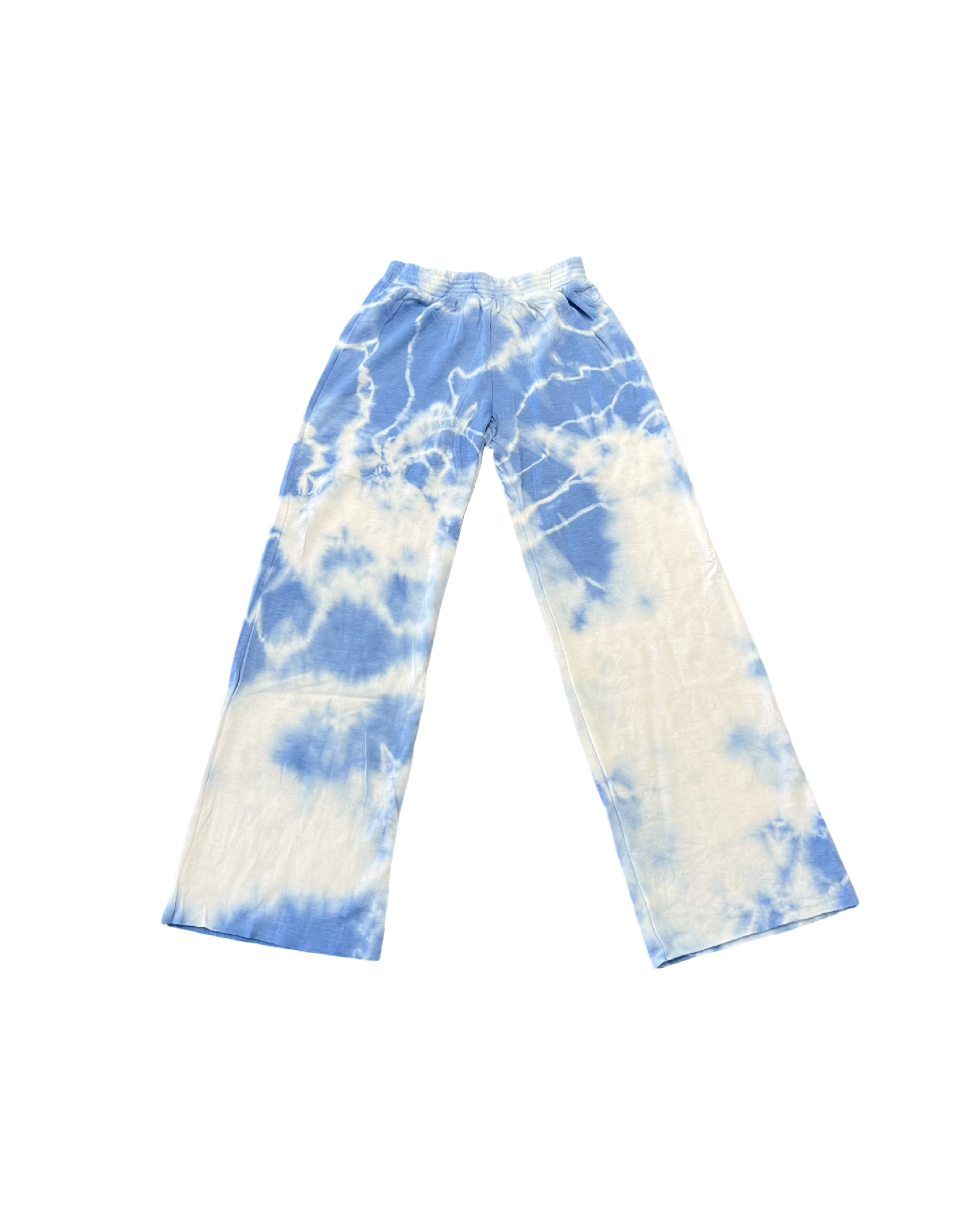 Girls Ice Blue Cloud Flare Sweatpants