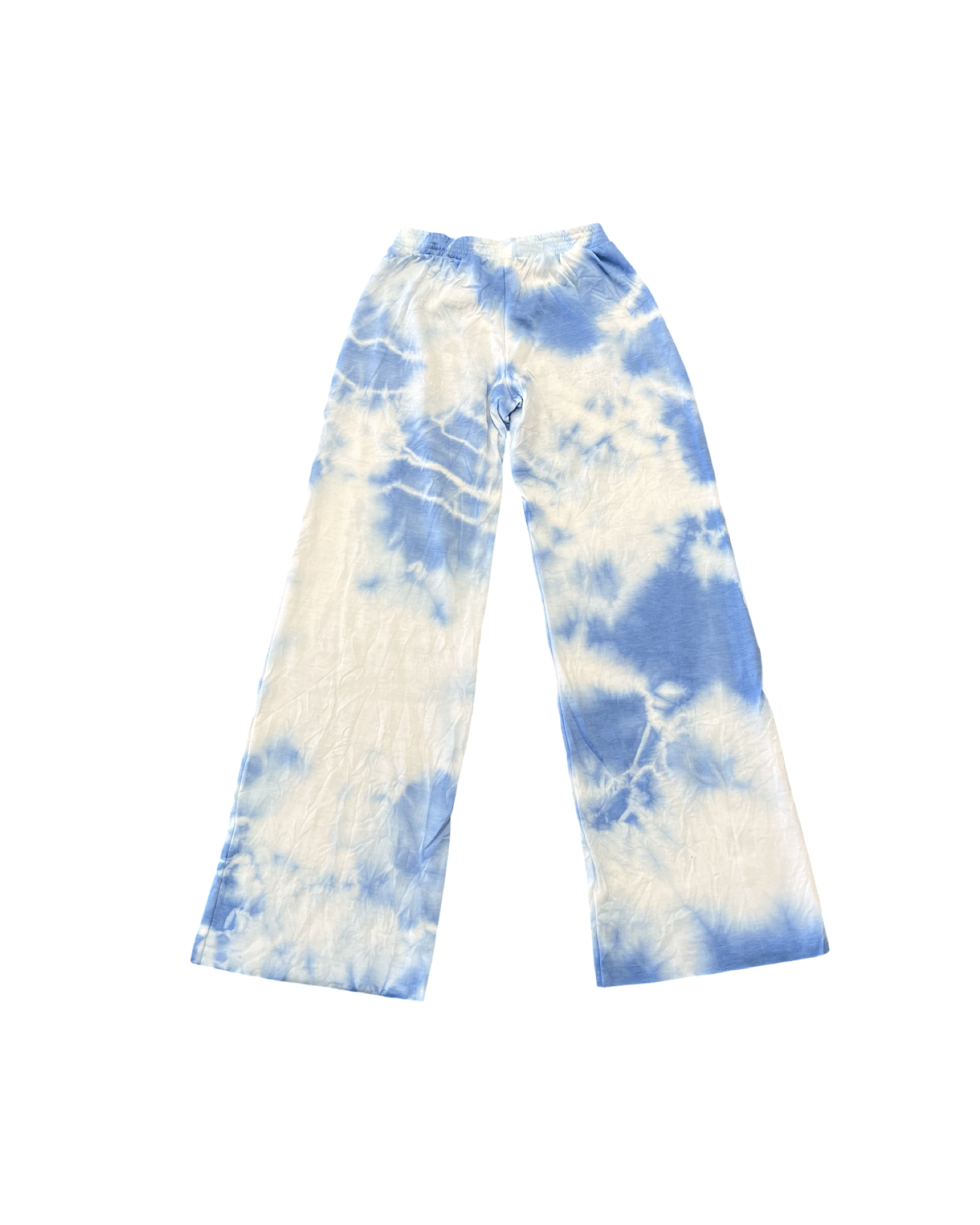 Girls Ice Blue Cloud Flare Sweatpants