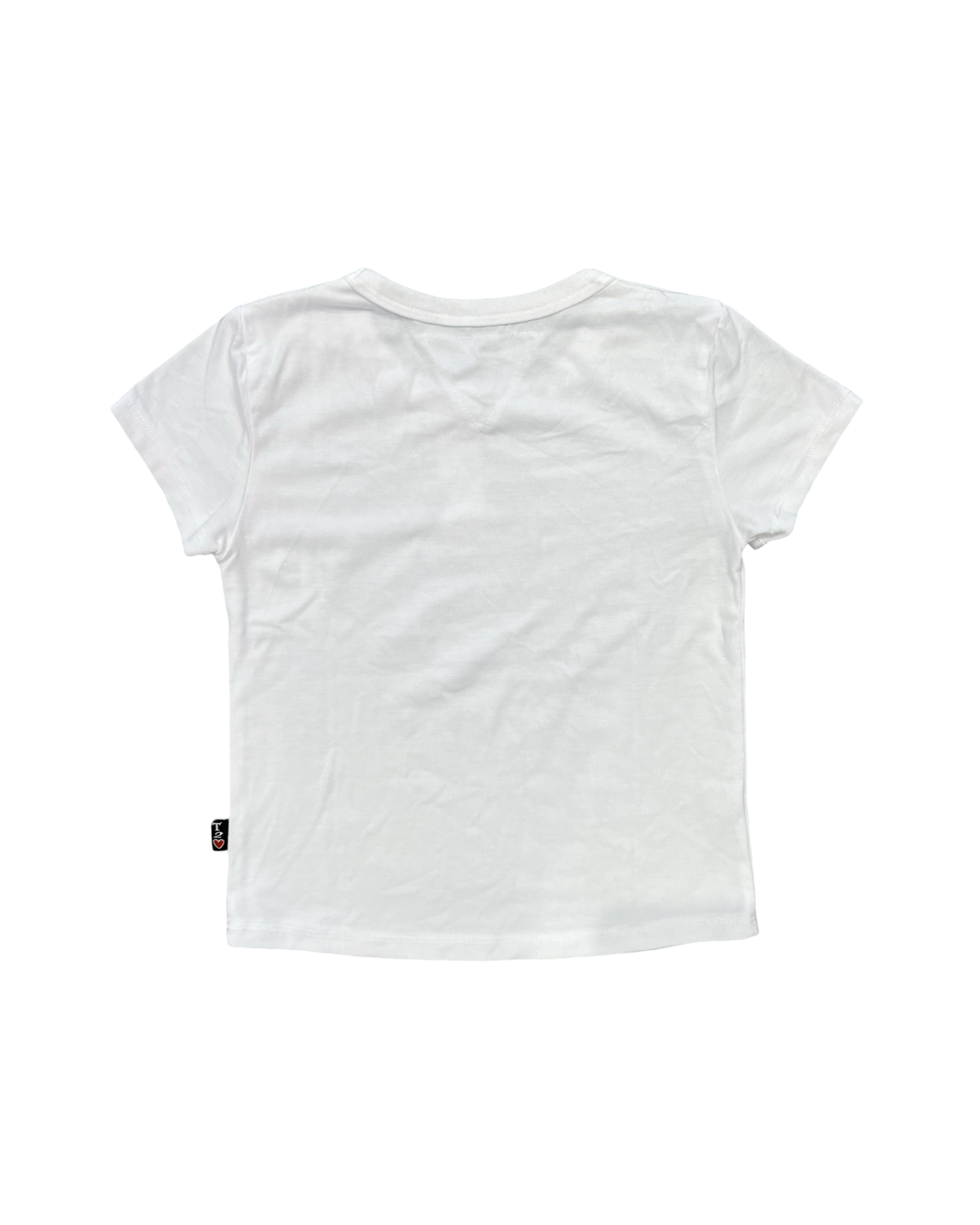 White Crewneck Signature Tee