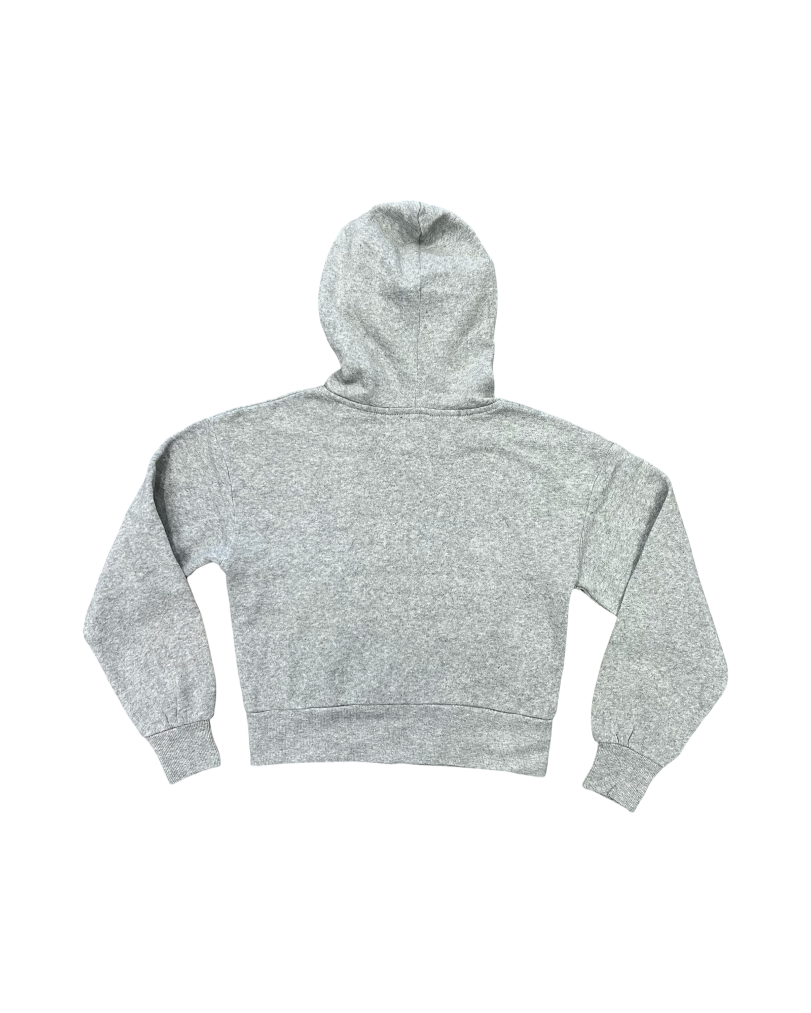 Heather Grey Zip Hoodie