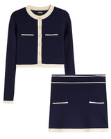 Girls Whitney Cardigan/Skirt Set
