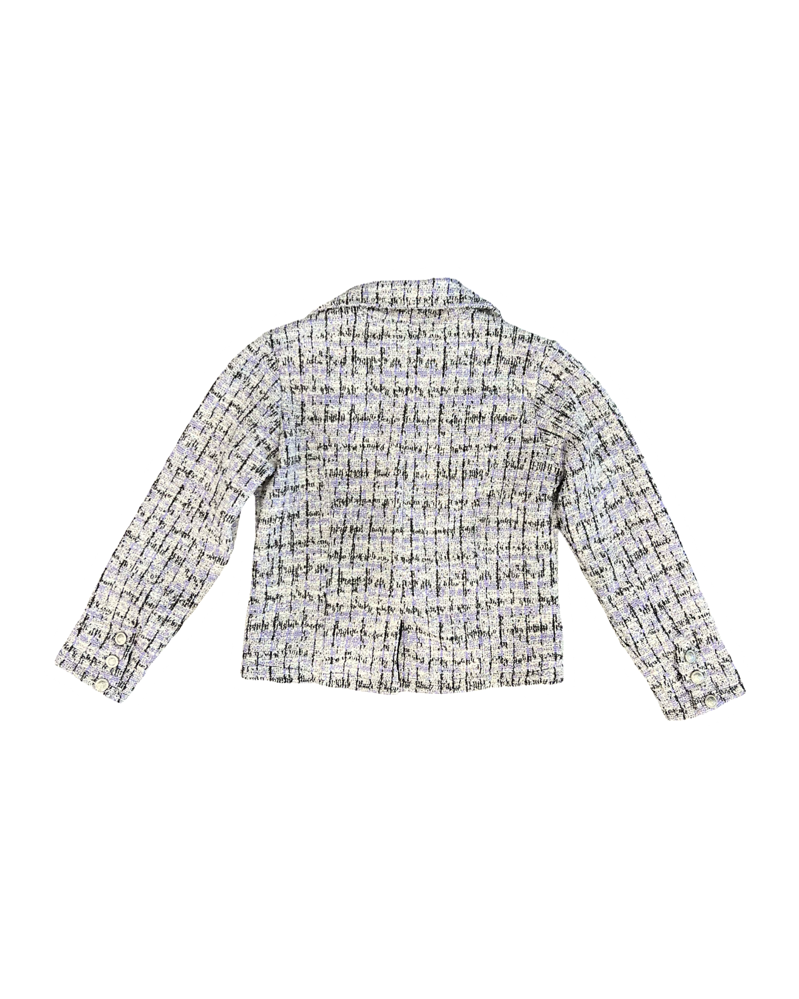 Purple Tweed Blazer