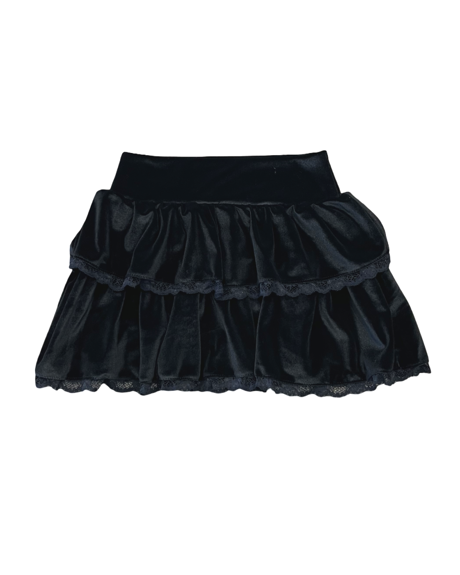 Girls Velvet Skirt