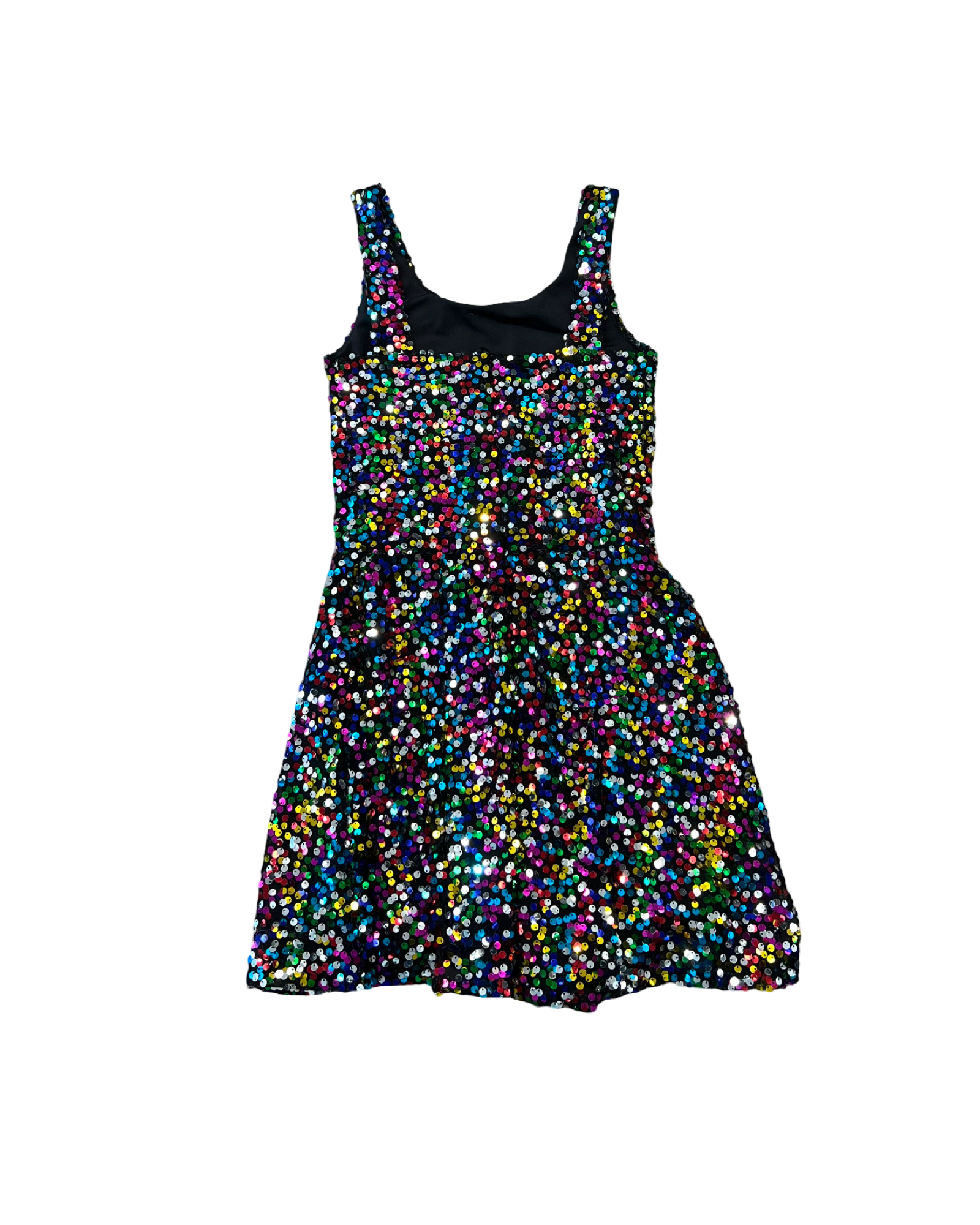 Girls Multi Sequin Dress
