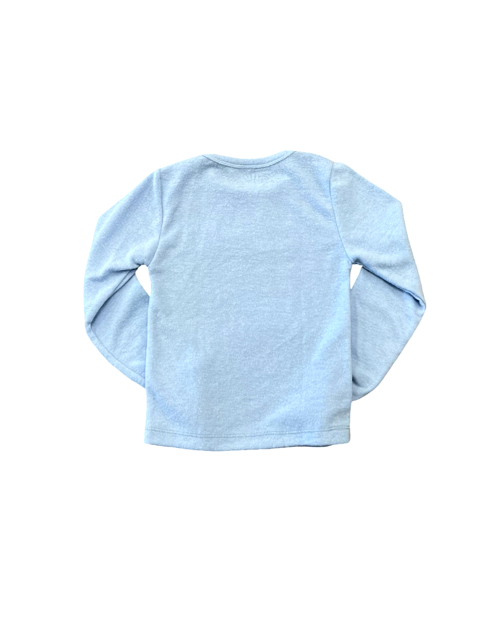 Girls Blue Hacci Top