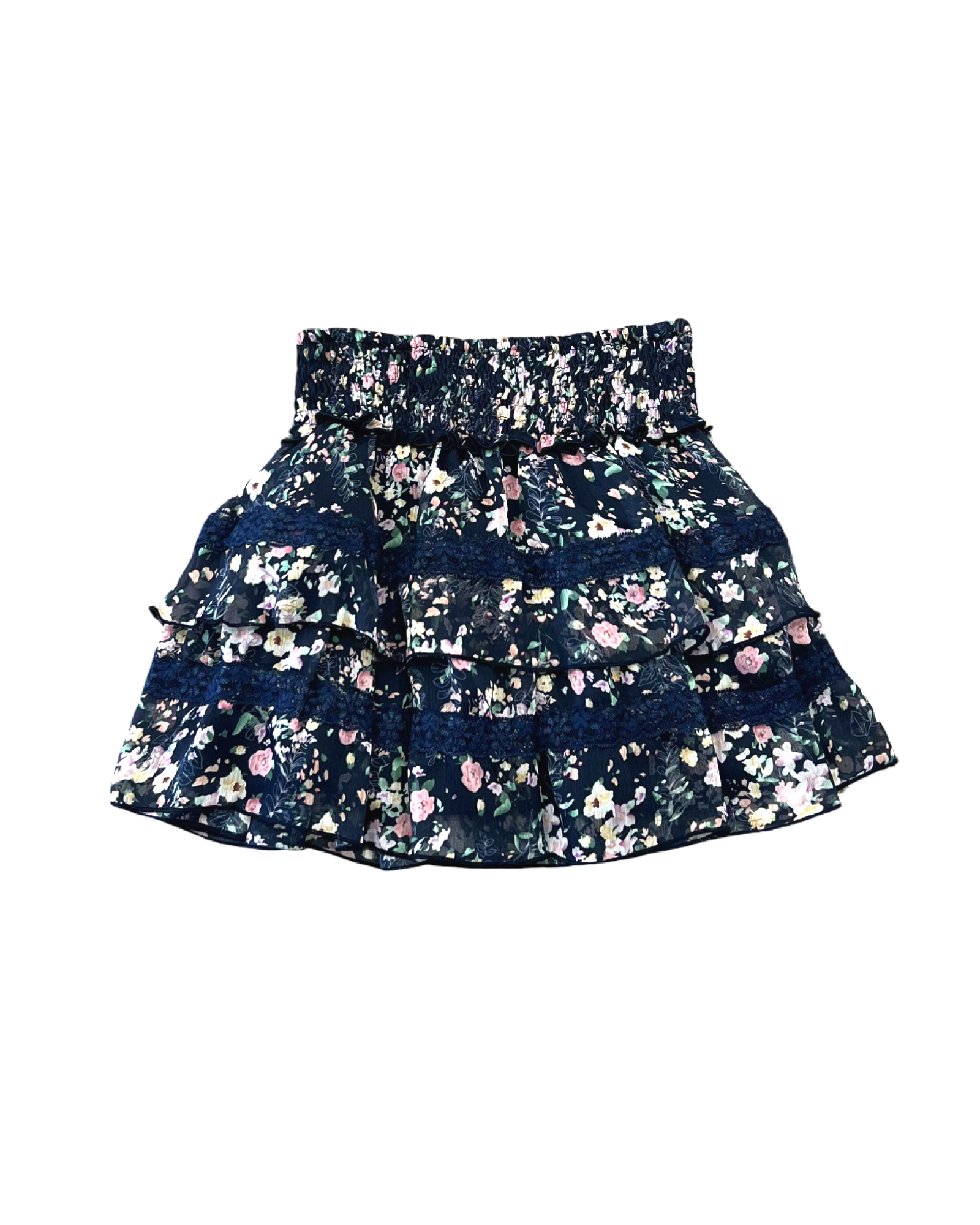 Girls Chiffon Ruffle Skirt