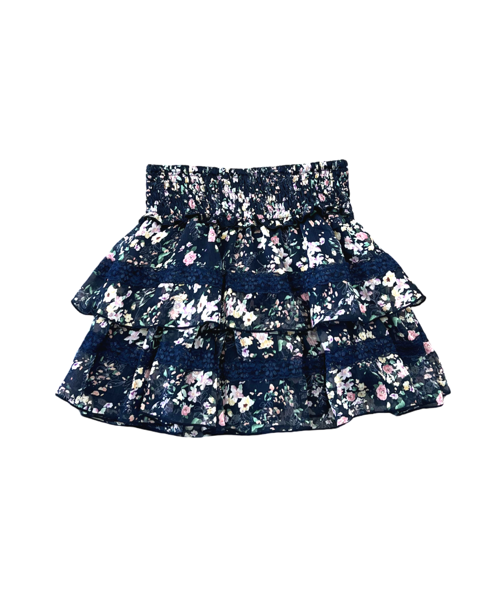 Girls Chiffon Ruffle Skirt