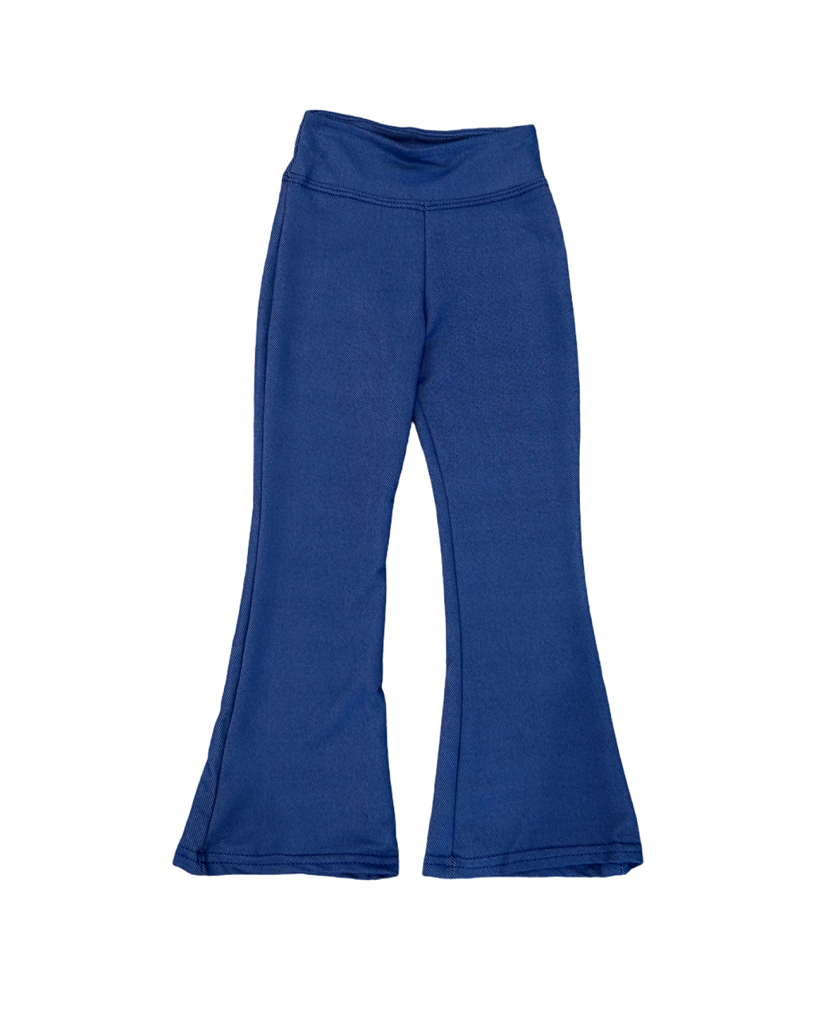 Girls Denim Flare Leggings