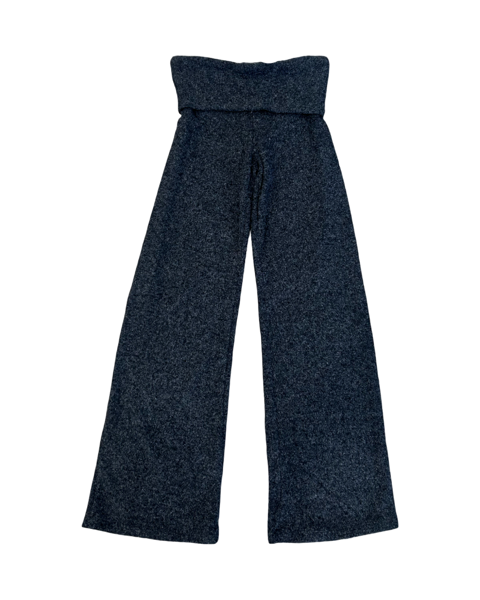 Girls Hacci Foldover Pants