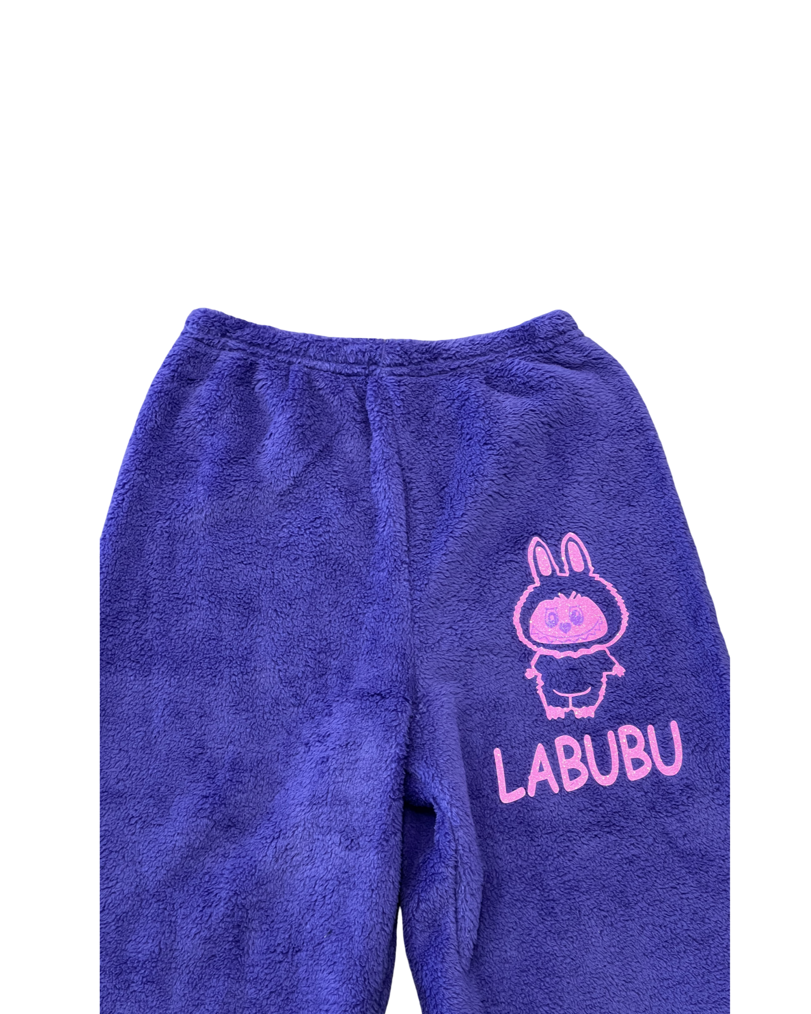 Girls Purple Labubu Pant