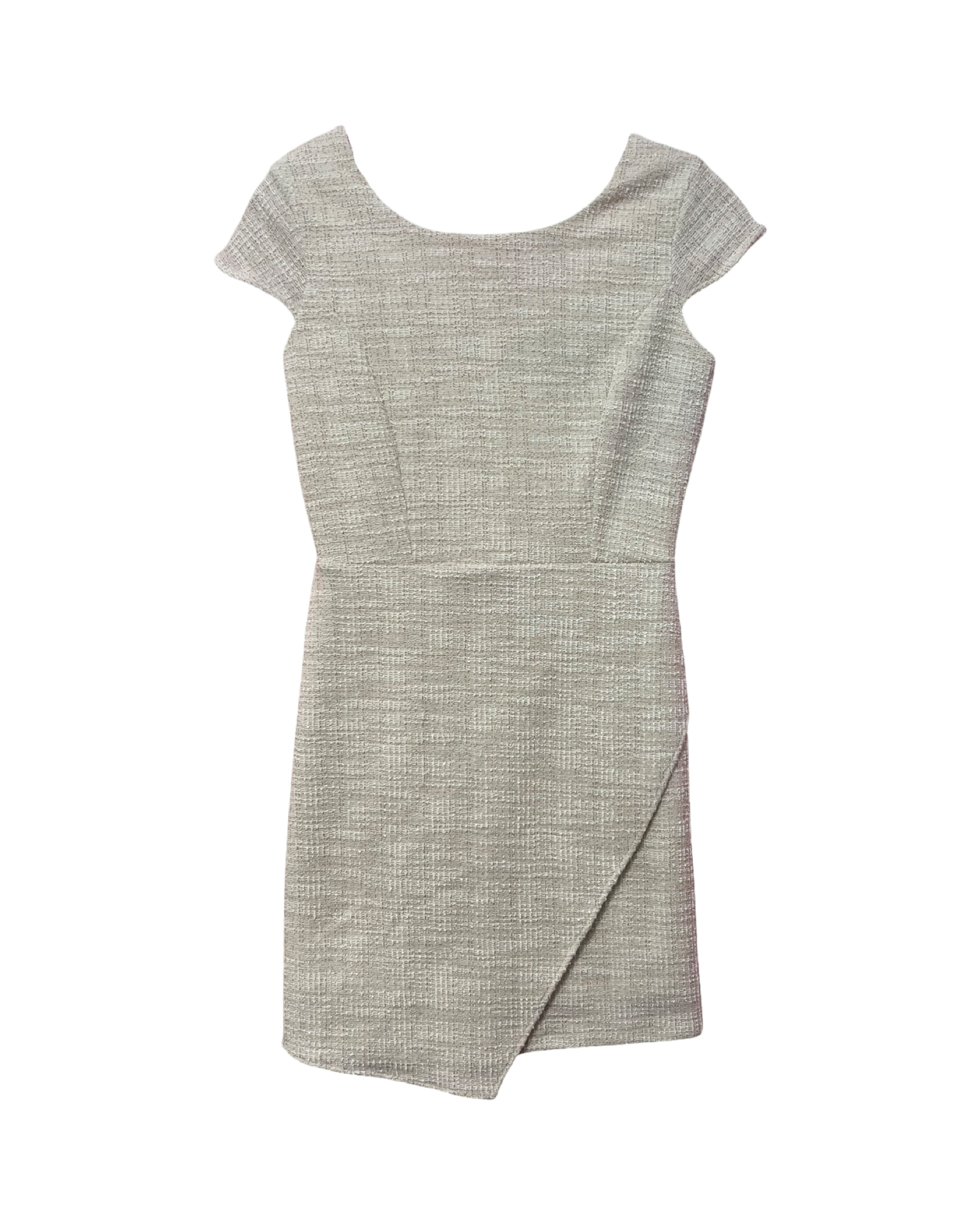 Girls & Juniors Ivory/Gold Envelope Dress