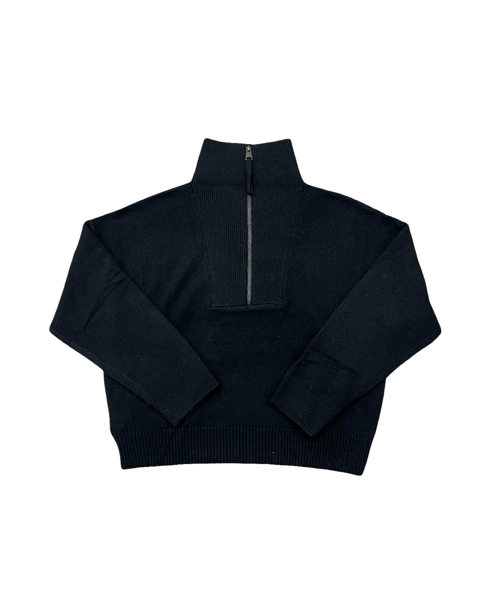 Jeanette Half-Zip Cashmere Sweater