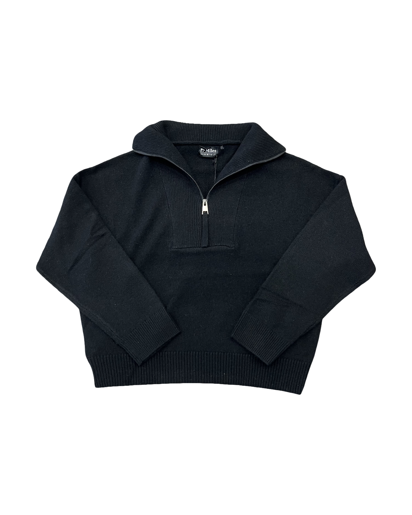 Jeanette Half-Zip Cashmere Sweater