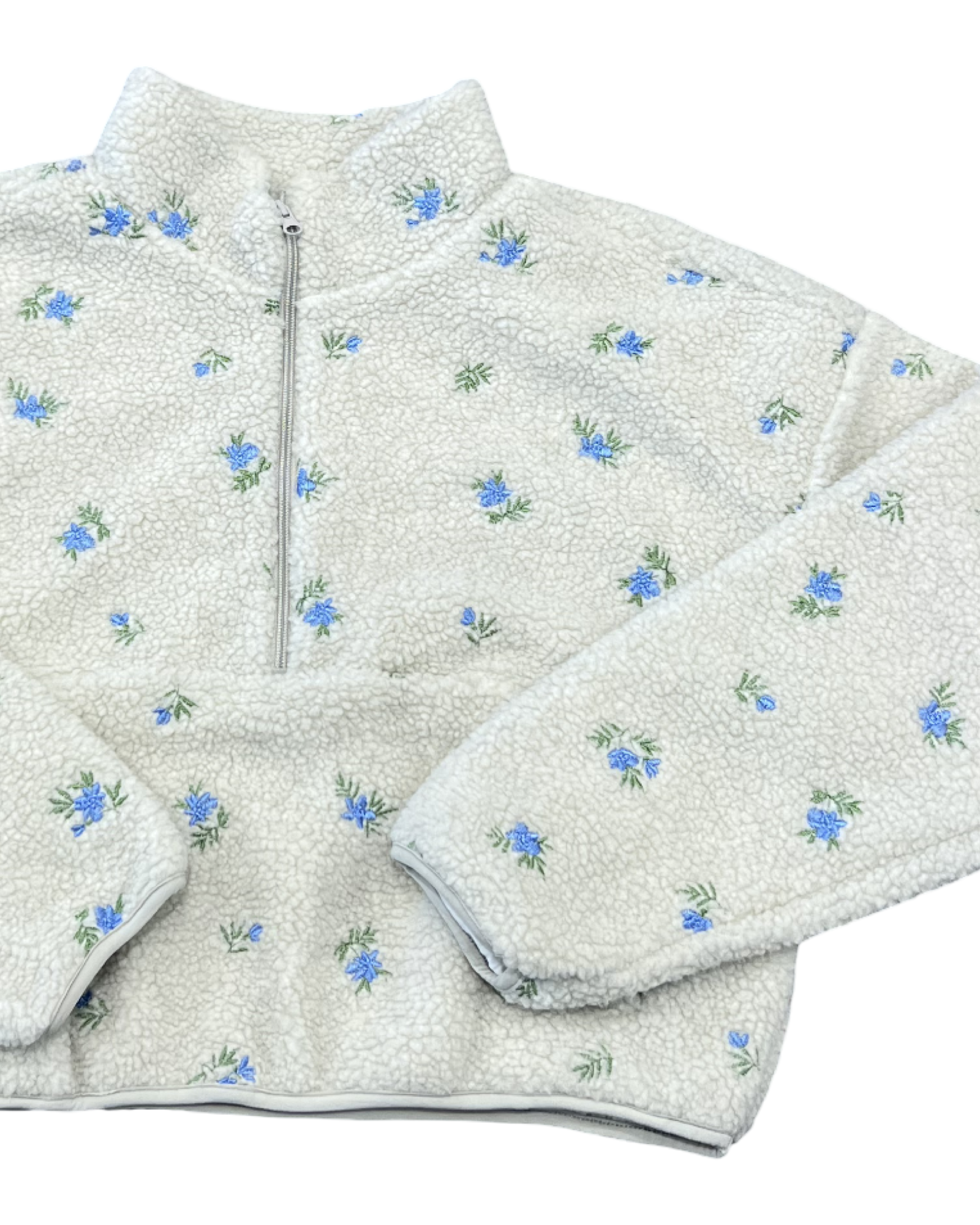 Elle Periwinkle Petals Fleece